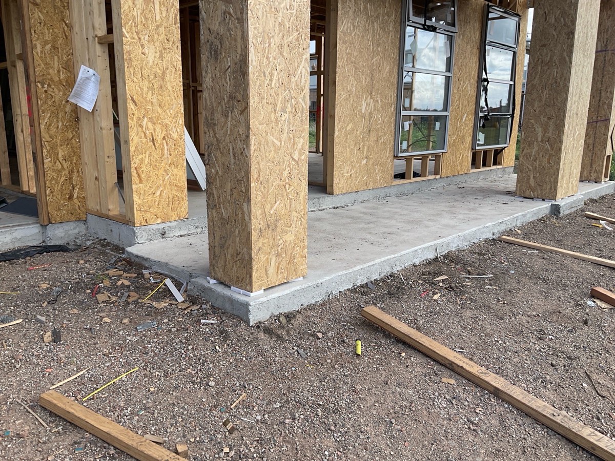 Vapour barrier sections missing, recorded on a frame inspection in Craigieburn